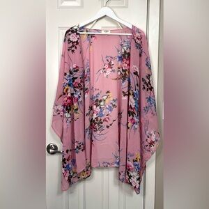 Umgee Floral Kimono Coverup NWOT